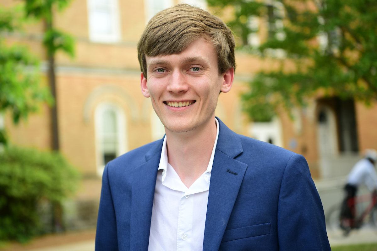 Jake Ward (SLA '18) Political Economy and Economics with minors in Mathematics and German
