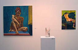 from left: Simonette Berry, Elizabeth M. Brown, Kayleigh Maier, 2006 Undergraduate Juried Exhibition