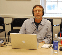 Doug Garrison, Podcast Engineer, Podcast from Faculty Exhibition, 2010
