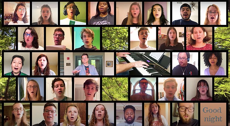 Tulane's Virtual Choir Shares Moving Performance