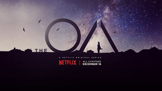Advertisement for "The OA", a popular Netfilx series
