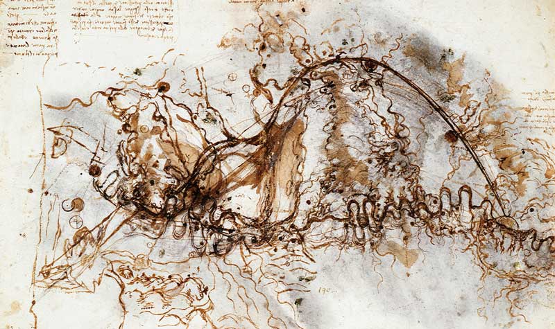 Watermarks, Leonardo da Vinci’s fascination with water is explored, by Leslie Geddes