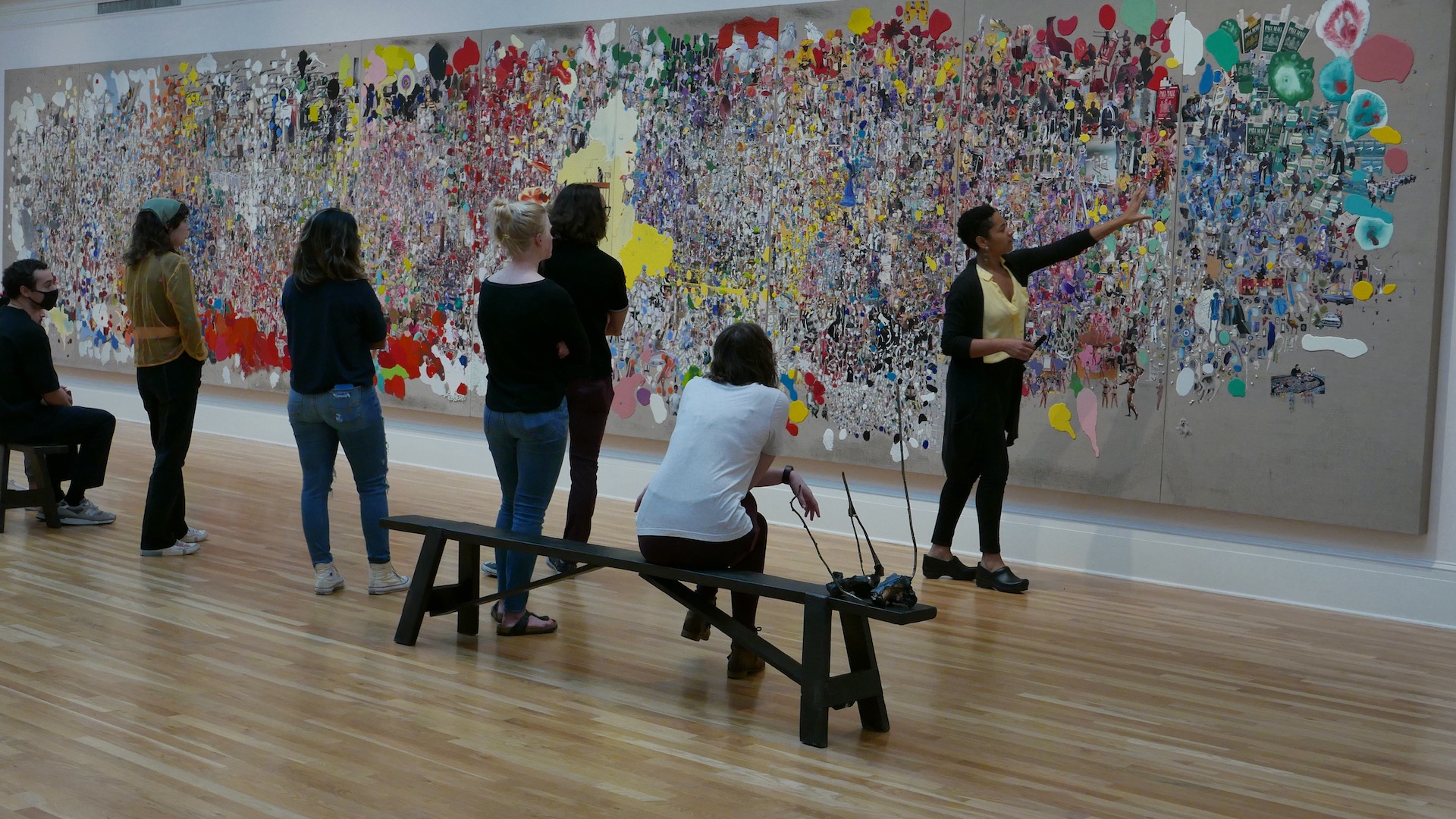 Tulane Students at Newcomb Art