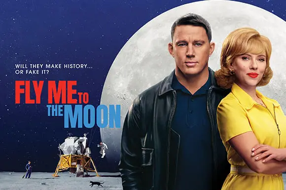 Fly me to the Moon poster