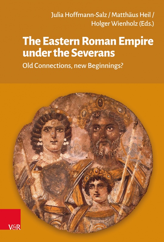 Book cover of &quot;The Eastern Roman Empire under the Severans&quot; featuring a fresco of three fi