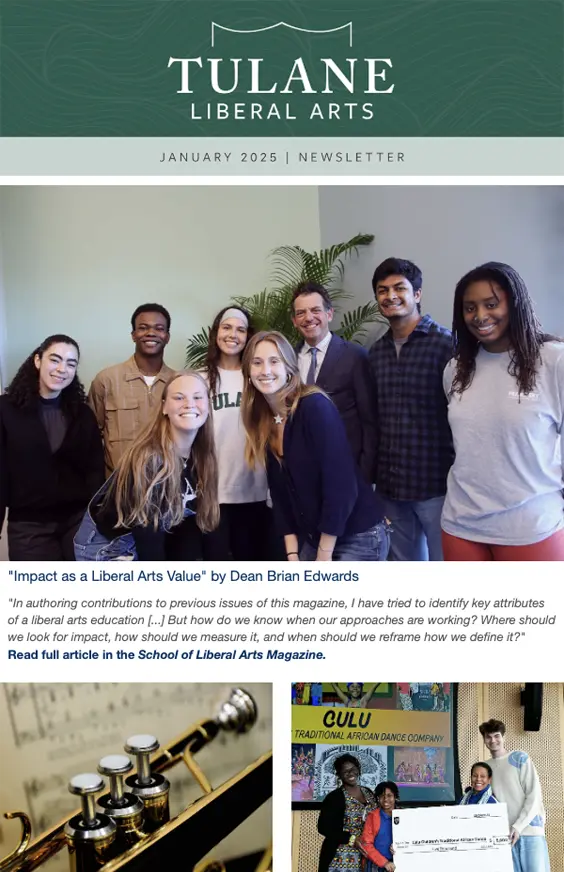 Tulane SLA January 2025 Newsletter