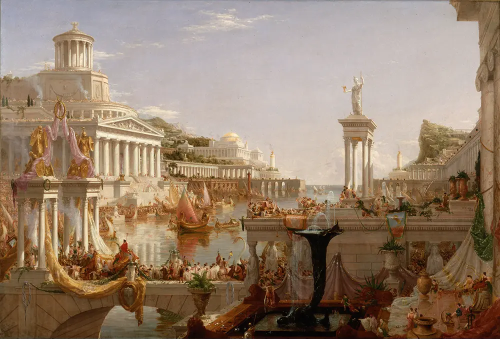 The Consummation The Course of the Empire 1836, By Thomas Cole