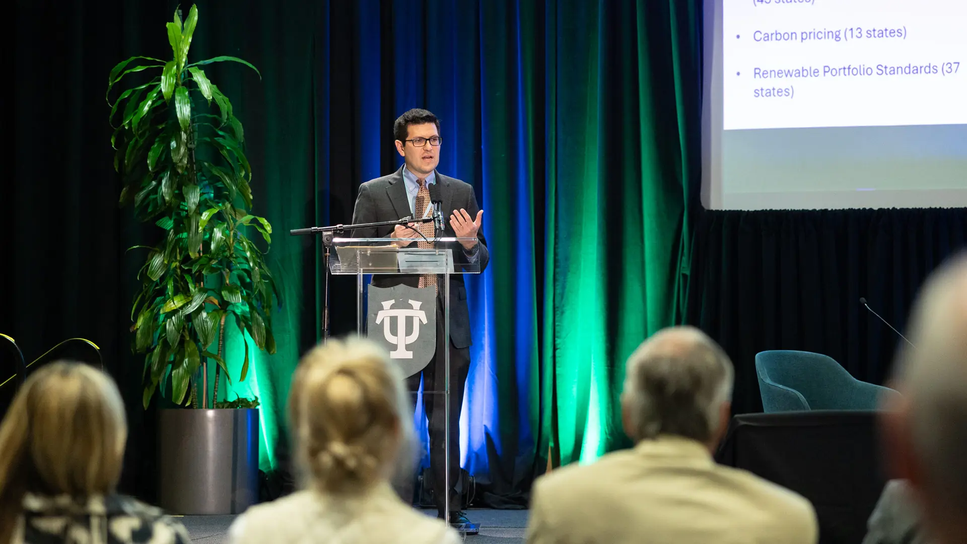 Tulane Political Science professor Joshua Basseches Presenting