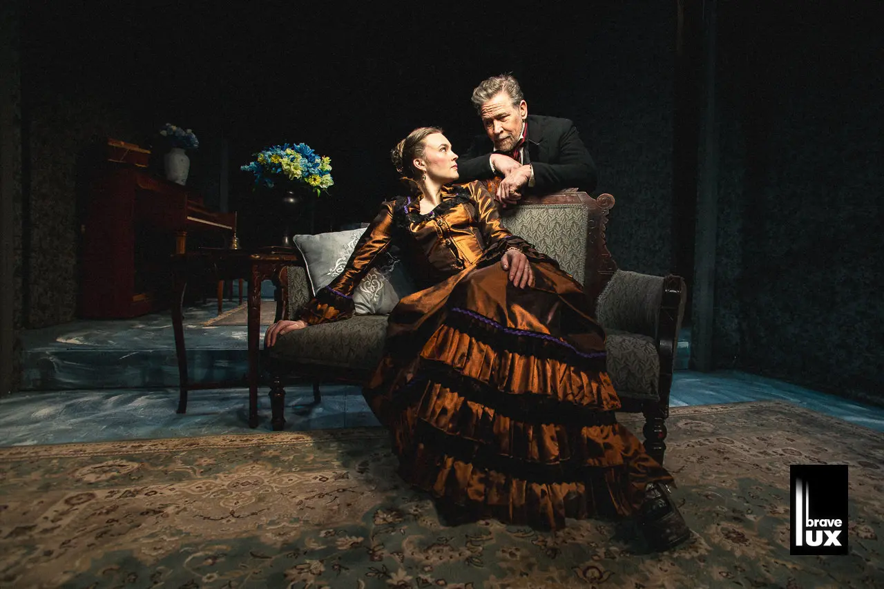 Theatre at Tulane University, Hedda and Brack on Sofa
