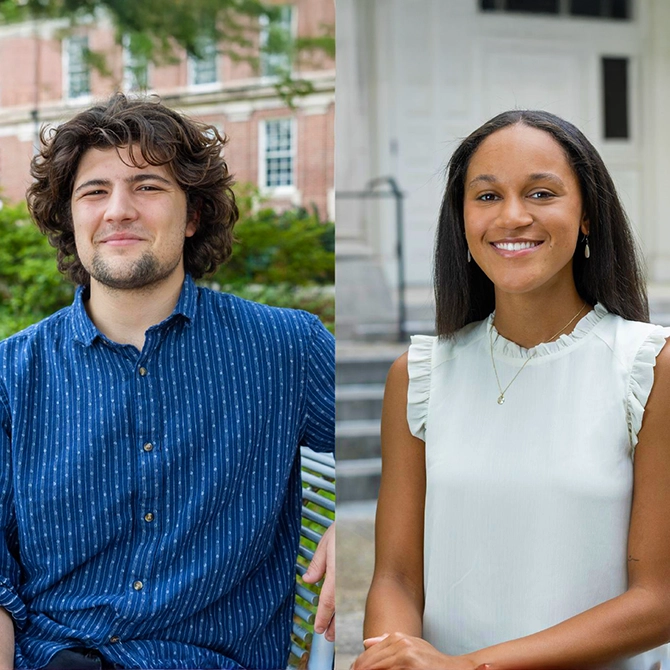 Barclay Zislin and Maya Shields, Tulane University
