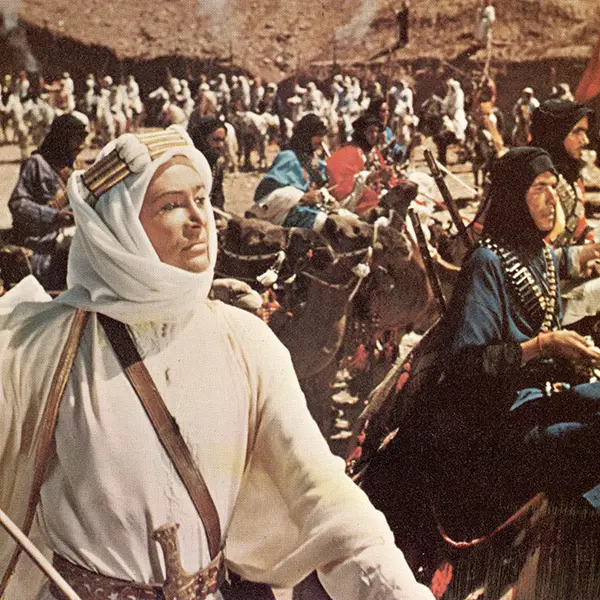 Peter O'Toole in Lawrence of Arabia (1962)
