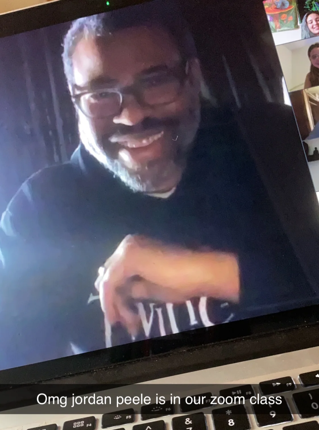 Jordan Peele Zooming