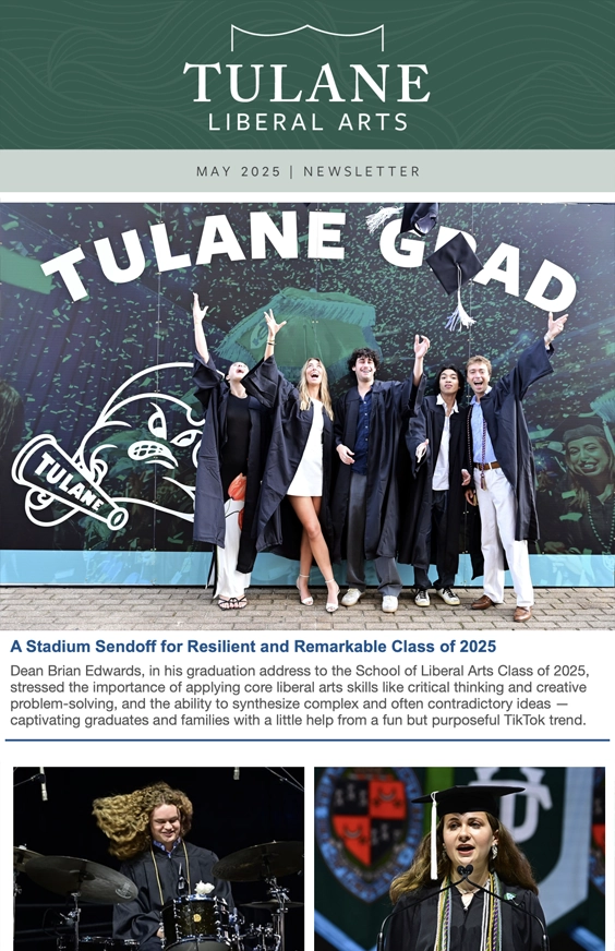 Tulane SLA May 2025 Newsletter