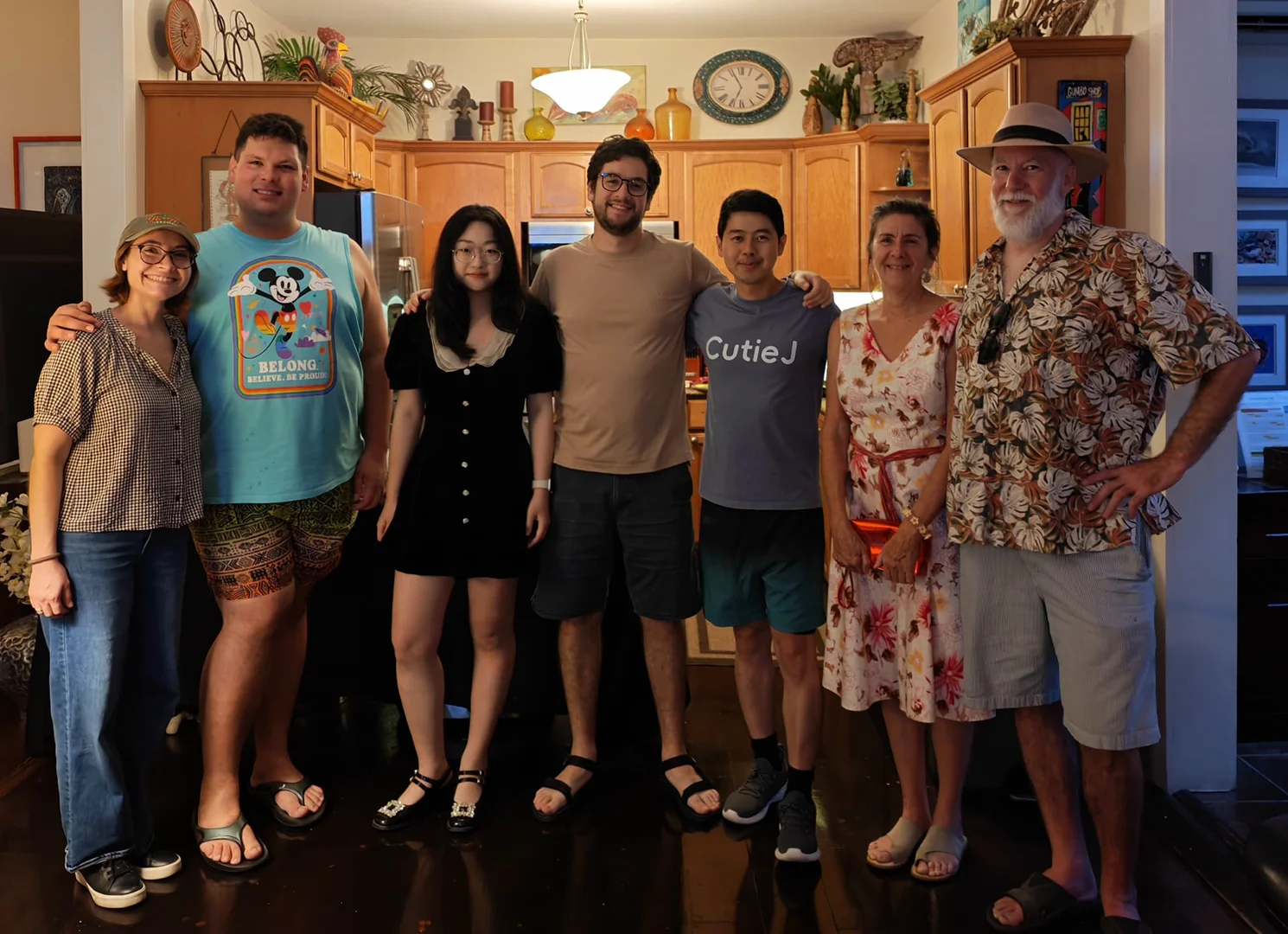 Tulane Political Science Faculty and Graduate Students attend a farewell party
