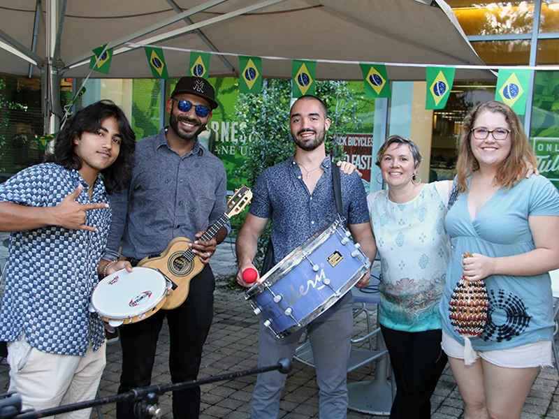 Alec Devaprasad, Leo Oliveira, Patrick Urbine, Megwen Loveless, and Maura Skye Turner