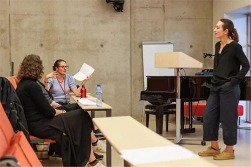 Lidia Zhigunova at the Summer School in Estonia (Tallinn University)