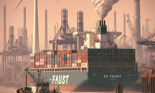 Illustration of SS Foust Ship