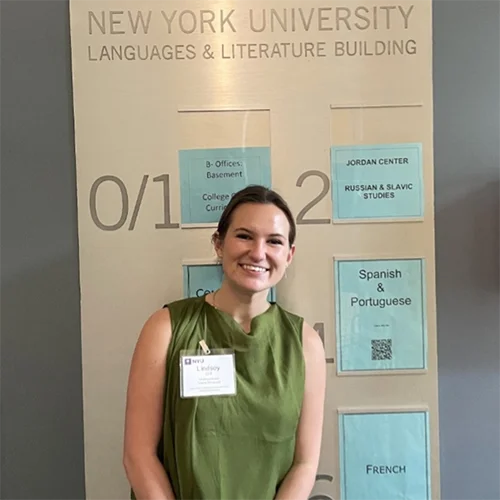 Tulane Honors student Lindsey Cliff (’25)