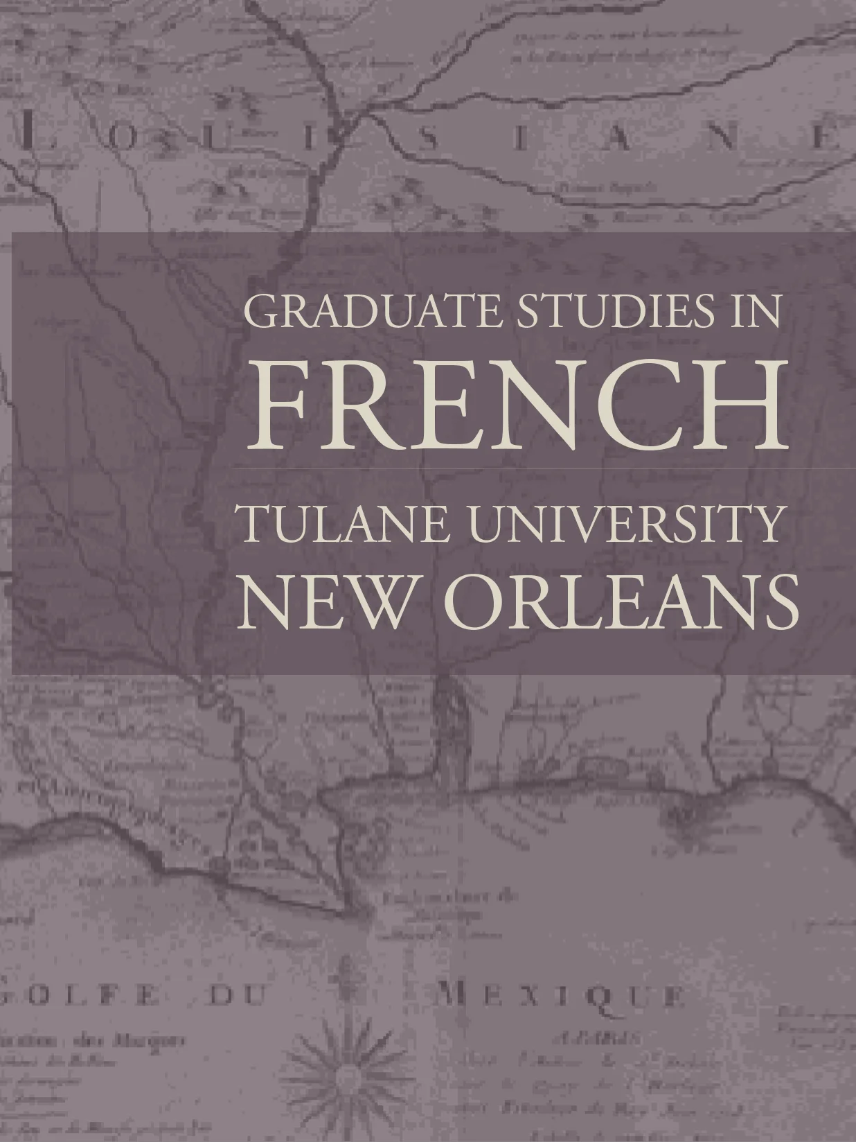 French Graduate Program Brochure