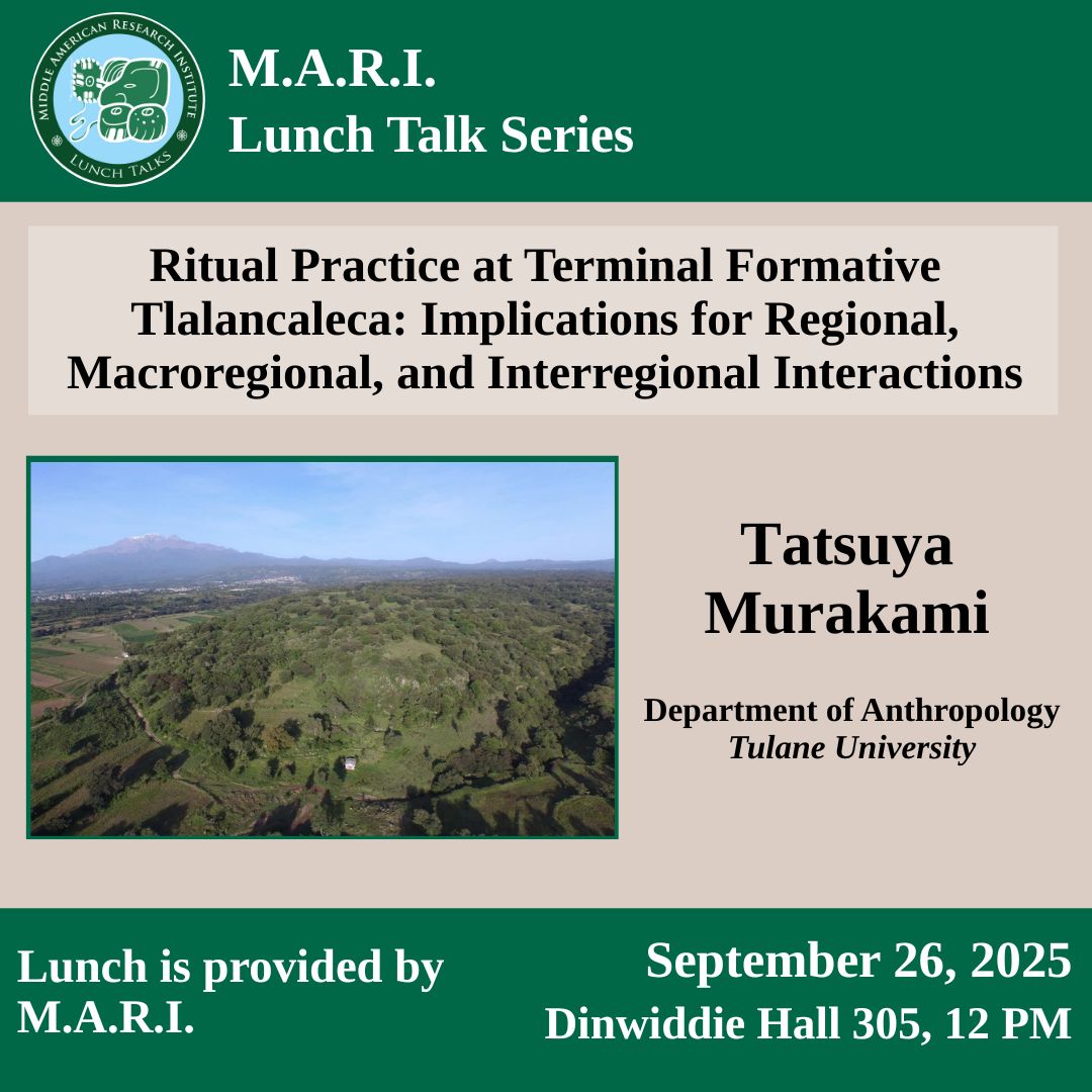 MARI Lunch Talk Announcement