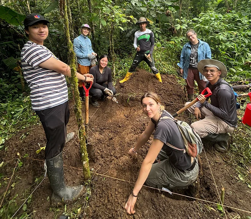 Group photo of Tulane Interdisciplinary Environmental Research & Action Program (TIERA)