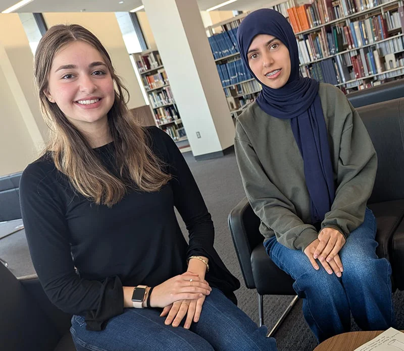 Maya Zeitoun and Adan Abbas, Tulane University