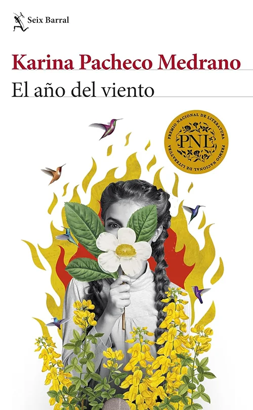 Book cover for Karina Pacheco Medrano, El año del viento 