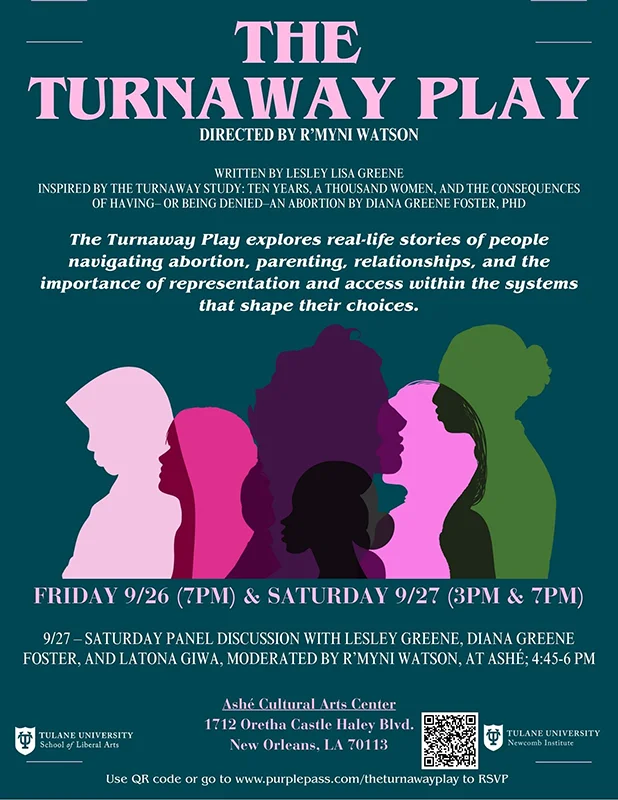 Flyer for The Turnaway Play