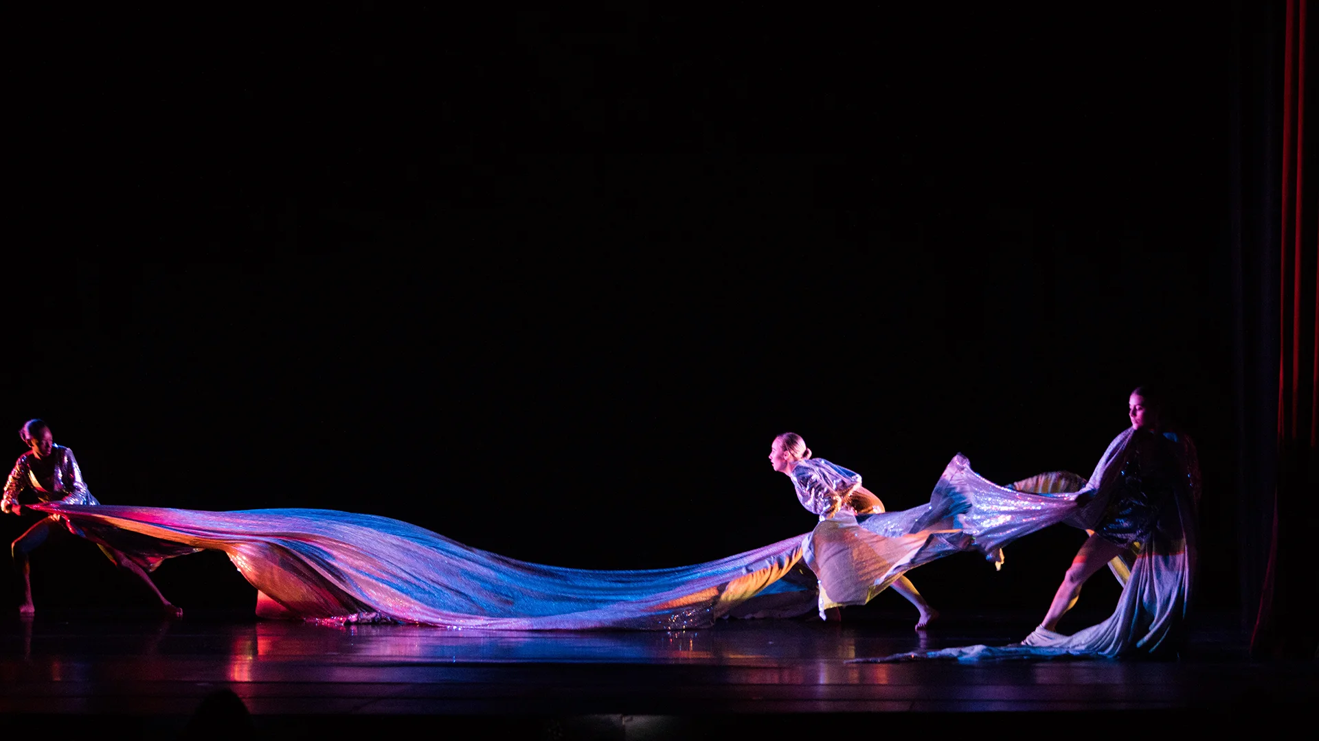 Dancers at Tulane Performing Arts