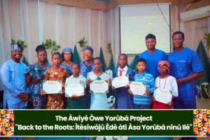 Adebimpe Adegbite in Nigeria at Language Program