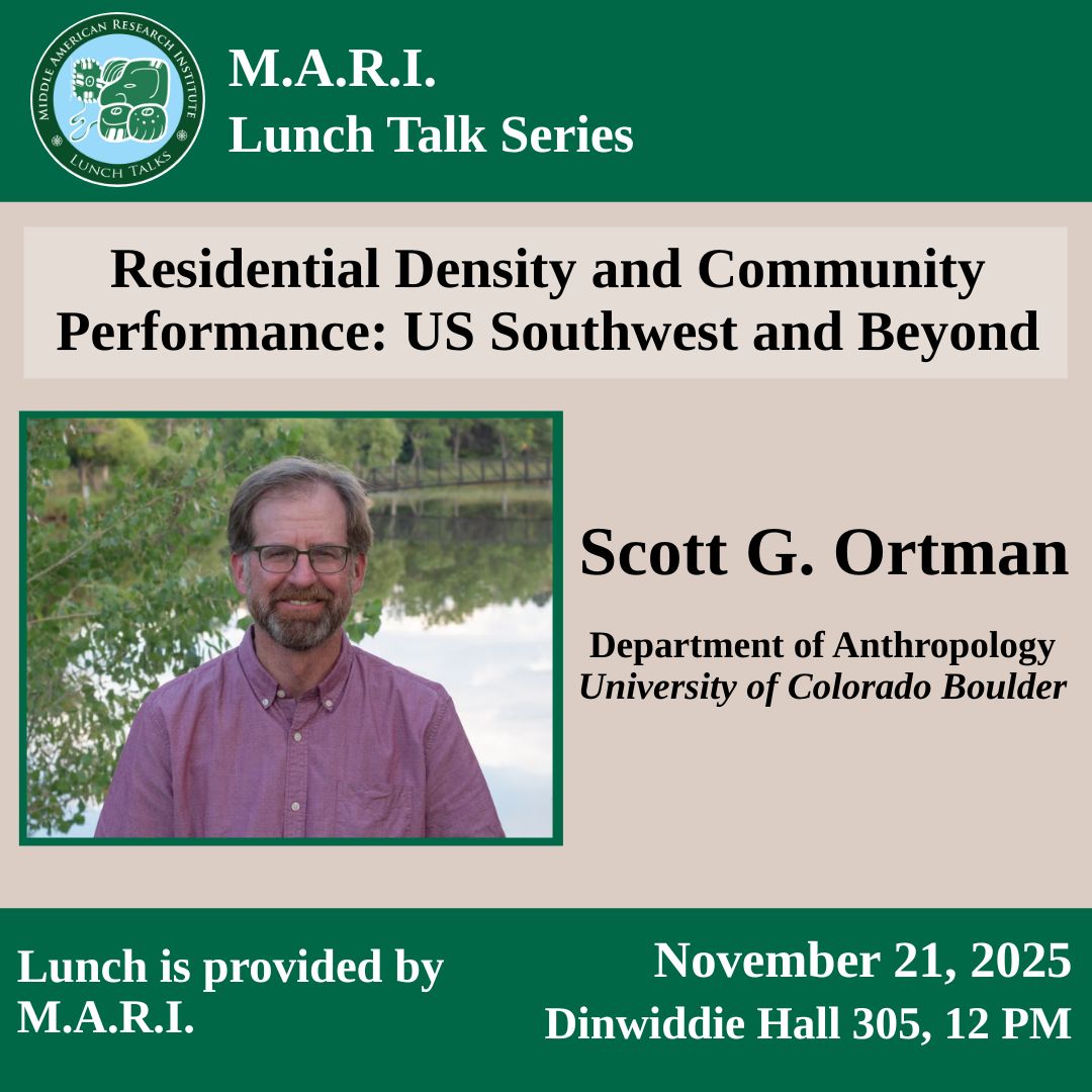 MARI Lunch Talk Announcement