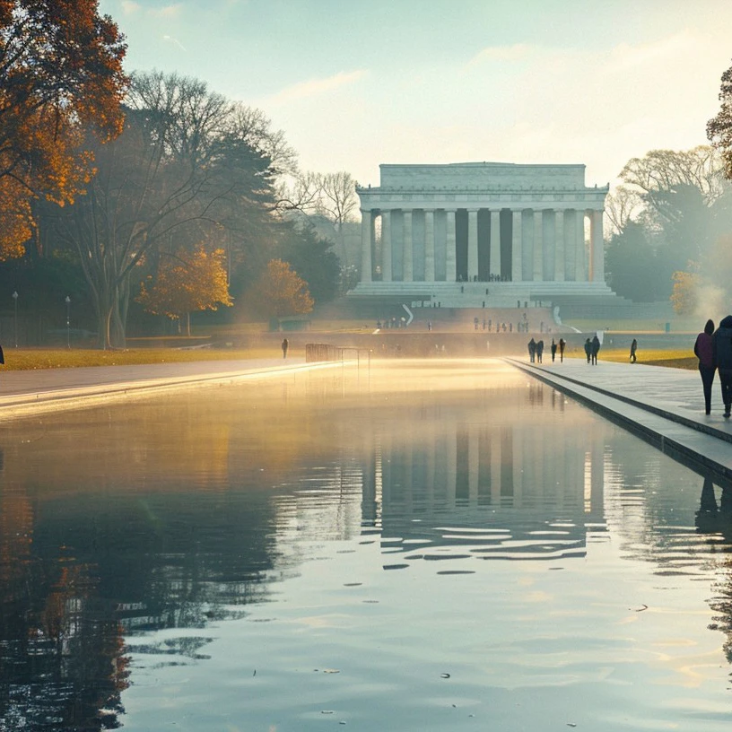 Lincoln Memorial, Inside the beltway. stockcake.com