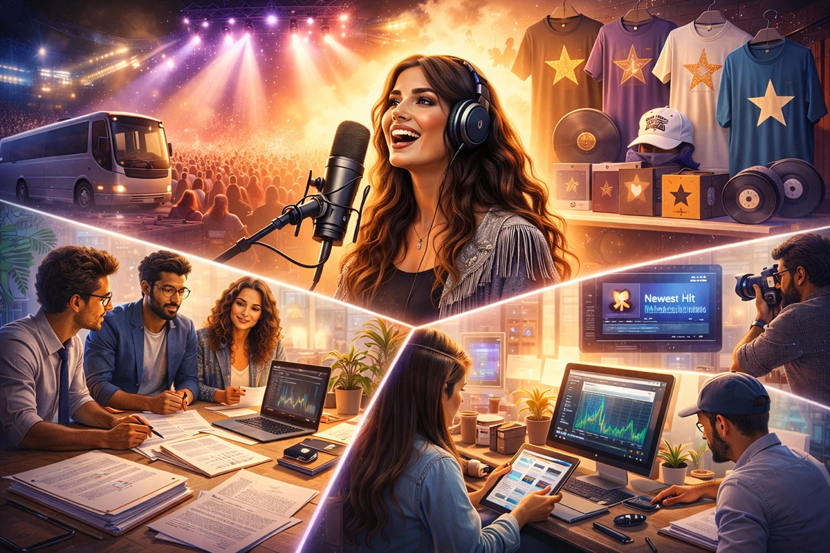 Singer, marketing people