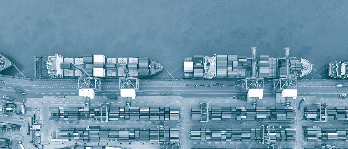 Port of New Orleans container ships