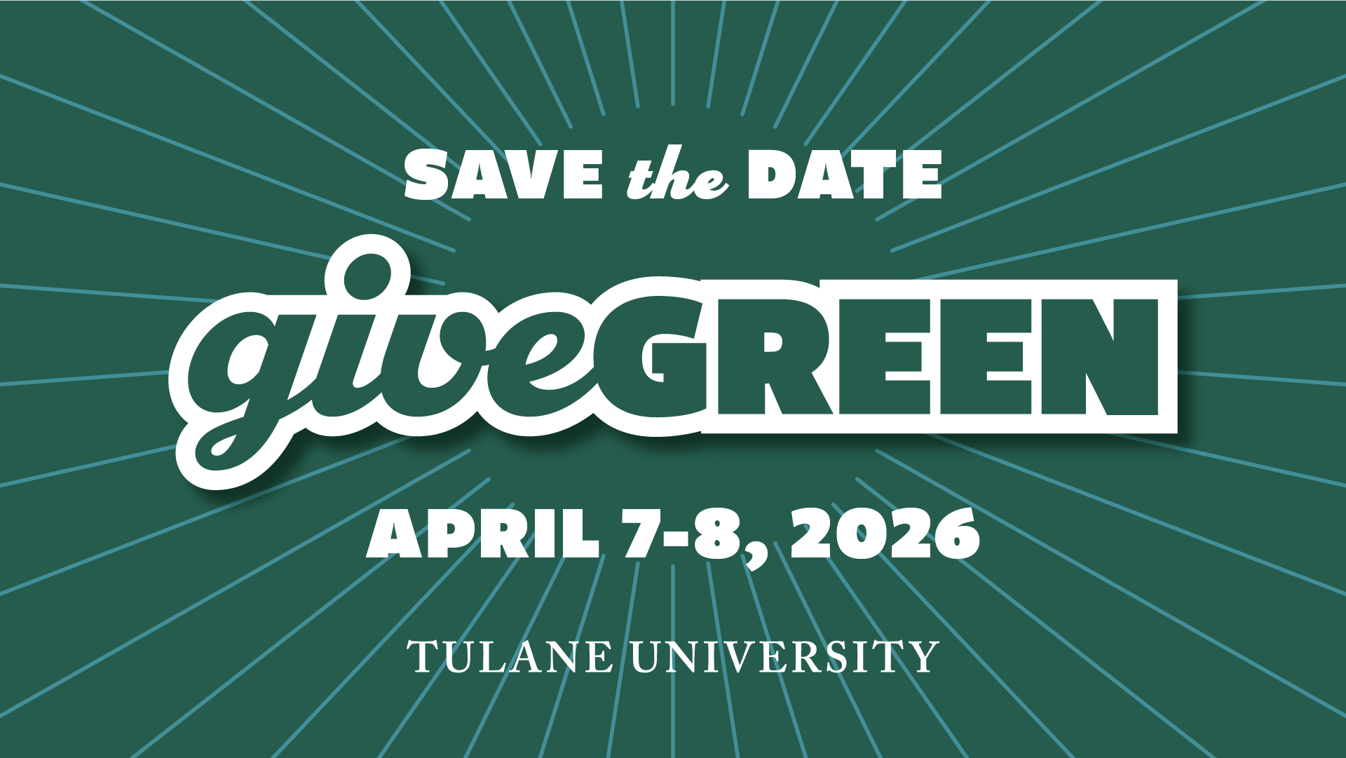 Banner for Give Green 2026