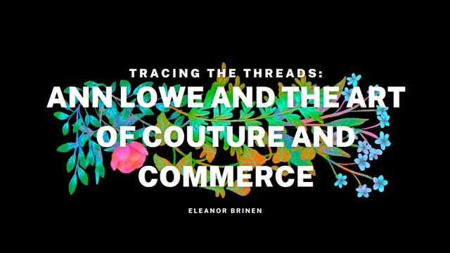 Eleanor Brinen, 2026 Tenenbaum Tutorial Project