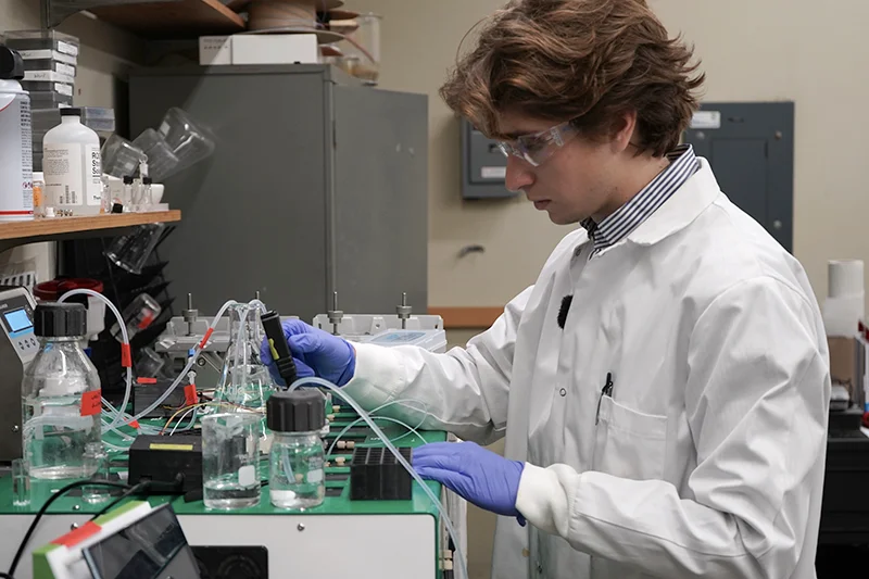 Physics and English major Will Hotaling, Tulane University