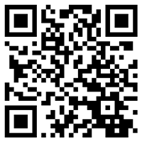 Black and white QR code.
