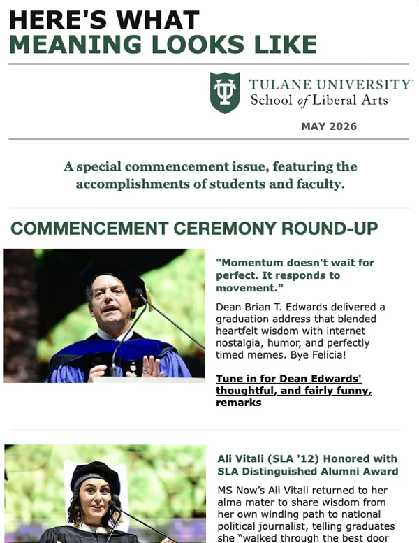 May 2026 Newsletter