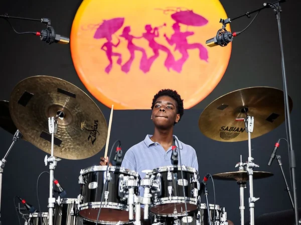 Tulane Music student performs at the New Orleans Jazz Festival
