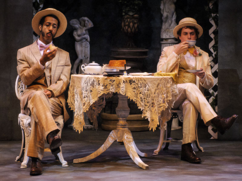Students perform in The Importance of Being Earnest at Tulane University
