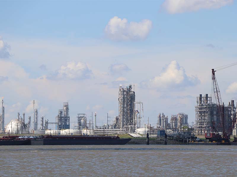 Industry on the Mississippi River