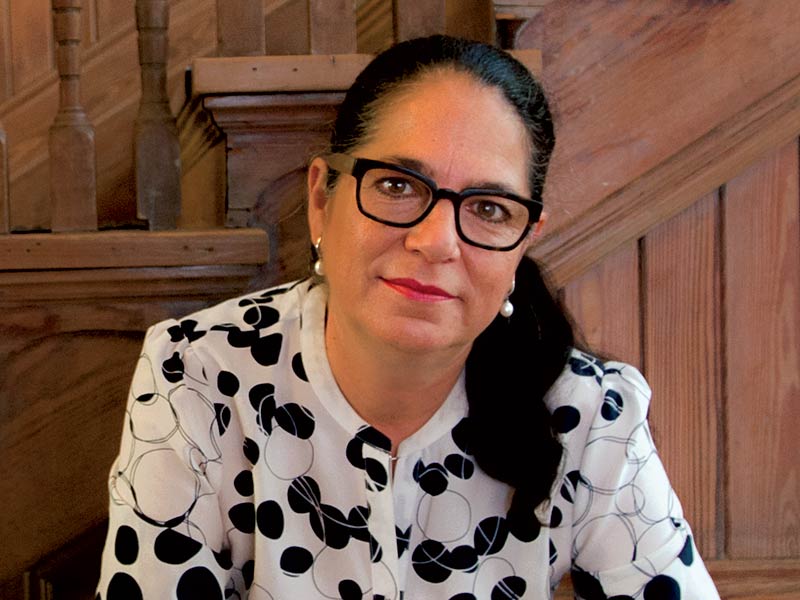 Ana López, Communication Professor, Tulane University. Photo Paula Burch-Celentano