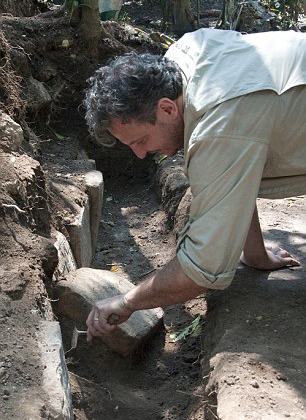 Marcello Canuto, anthropology Professor at the La Corona dig site in Guatemala