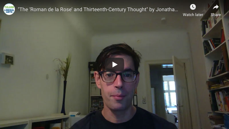 Jonathan Morton	French & Italian	The ‘Roman de la Rose’ and Thirteenth-Century Thought