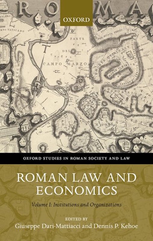Book Cover for Roman Law And Economics edit Kehoe