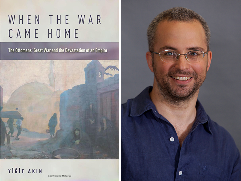 Yigit Akin book cover When the War Came Home