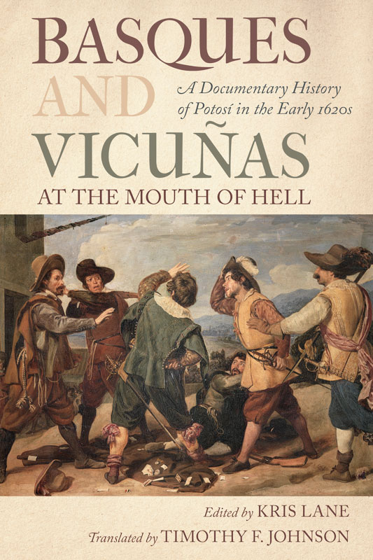 Cover for Basques and Vicuñas at the Mouth of Hell