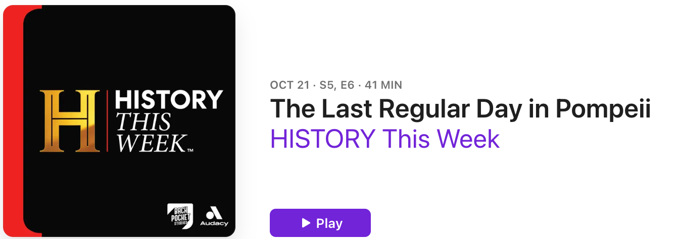 HISTORY This Week podcast link