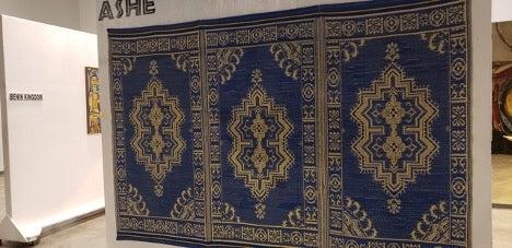 Beninese mat for sitting and sleeping